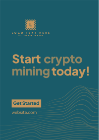 Crypto Mining Flyer