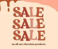 Sweet Chocolate Sale Facebook Post