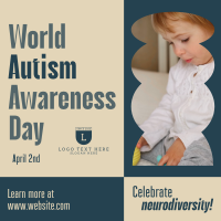 World Autism Awareness Day Linkedin Post