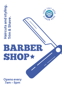 Haircuts and Styling Flyer