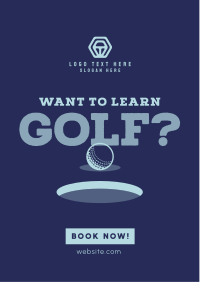 Golf Coach Flyer