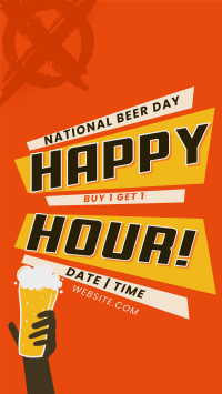 Beer Day Promo Instagram Reel Image Preview