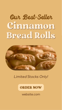 Best-seller Cinnamon Rolls YouTube Short Image Preview