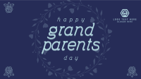 Grandparents Day Greetings Facebook Event Cover