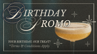 Rustic Birthday Promo Facebook Event Cover