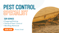 Pest Control Management Facebook Event Cover