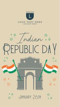 Festive Quirky Republic Day Instagram Story