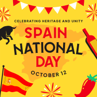 Celebrating Spanish Heritage and Unity Instagram Post