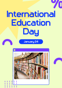 International Education Day Poster