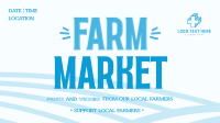 Organic Farm Market Animation