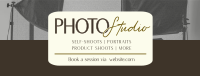 Photo Studio Classy Facebook Cover Design