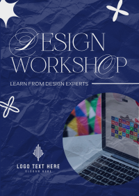 Modern Design Workshop Flyer