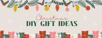 DIY Christmas Gifts Facebook Cover Design