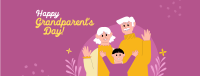 Happy Grandparents Day Facebook Cover example 1