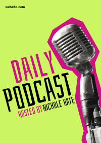 Daily Podcast Poster