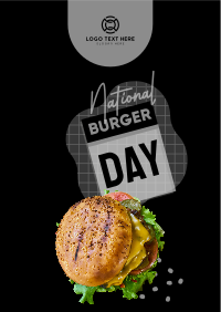 Fun Burger Day Flyer