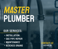 Master Plumber Facebook Post