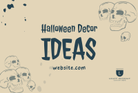 Halloween Skulls Decor Ideas Pinterest Cover Image Preview