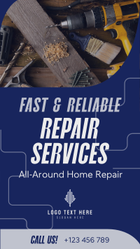 Home Repair TikTok Video example 1