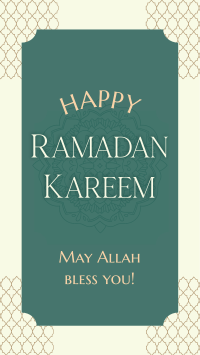 Happy Ramadan Kareem Video