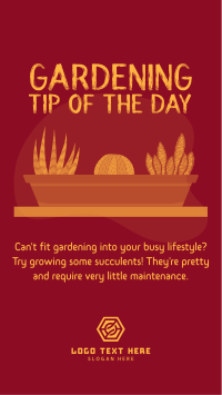 Gardening Tips Instagram Story