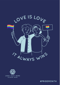 Love is Love Flyer