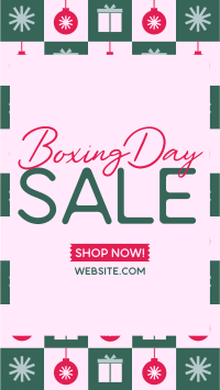 Boxing Day Promo Instagram Reel Design