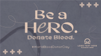 Blood Donation Campaign Animation