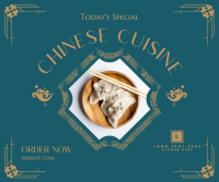 Chinese Cuisine Special Facebook Post