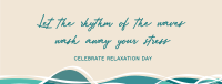 Ocean Relaxation Day Facebook Cover Image Preview