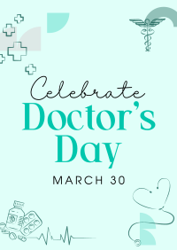 Celebrate Doctor's Day Poster