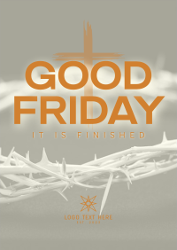 Easter Good Friday Flyer