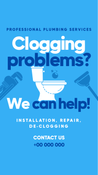 Clogging Plumbing Maintenance Video