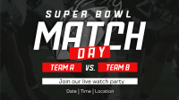 Superbowl Match Day Animation