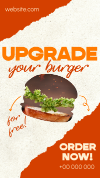 Upgrade your Burger! YouTube Short