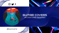 Musician YouTube Banner example 2