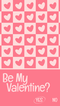 Valentine Heart Tile Facebook Story