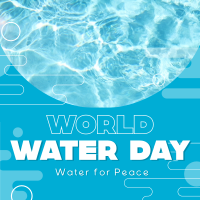 World Water Day Instagram Post Design