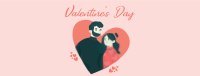 Valentine Couple Facebook Cover Image Preview