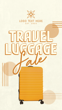 Travel Luggage Discounts Facebook Story