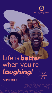 Laugh it off Facebook Story