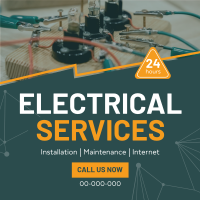 Anytime Electrical Solutions Instagram Post Design