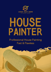 Painting Homes Poster