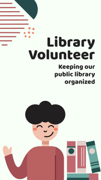 Public Library Volunteer Instagram Story