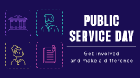 Public Service Day Animation