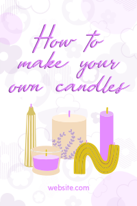 Fancy Candles Pinterest Pin