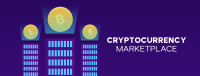 Cryptocurrency Market Facebook Cover Design