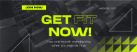 Edgy Fitness Gym Facebook Cover Image Preview