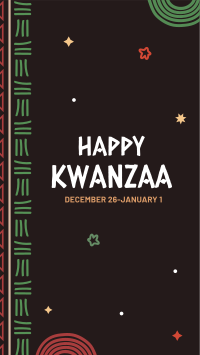 Bright Kwanzaa Facebook Story