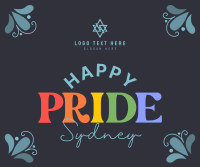 Pastel Pride Celebration Facebook Post